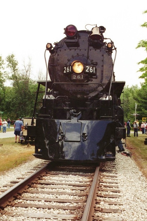 Milwaukee Road 261 at New Lisbon, WI