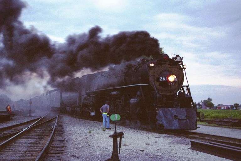 Milwaukee Road 261 at Sturtevant, WI