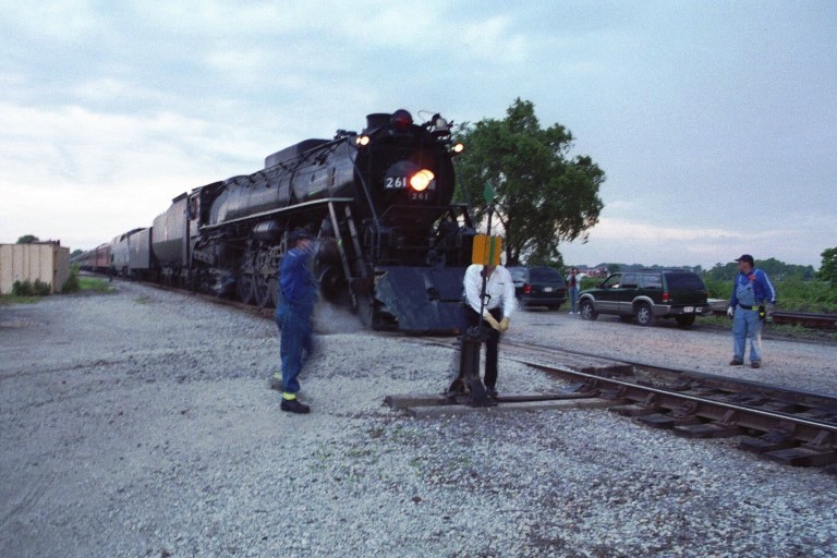Milwaukee Road 261 at Sturtevant, WI