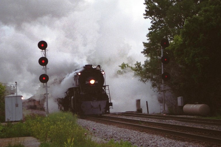 Milwaukee Road 261 at Sturtevant, WI