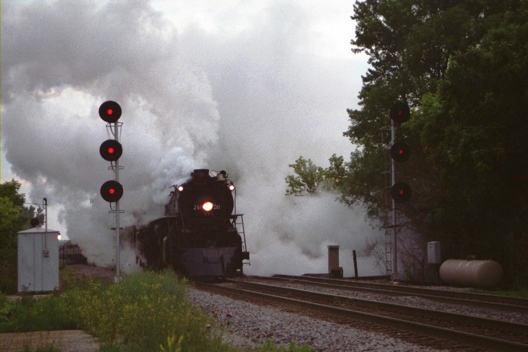 Milwaukee Road 261 at Sturtevant, WI