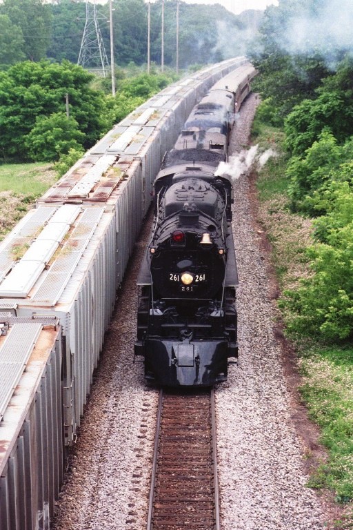 Milwaukee Road 261 at Portage, WI