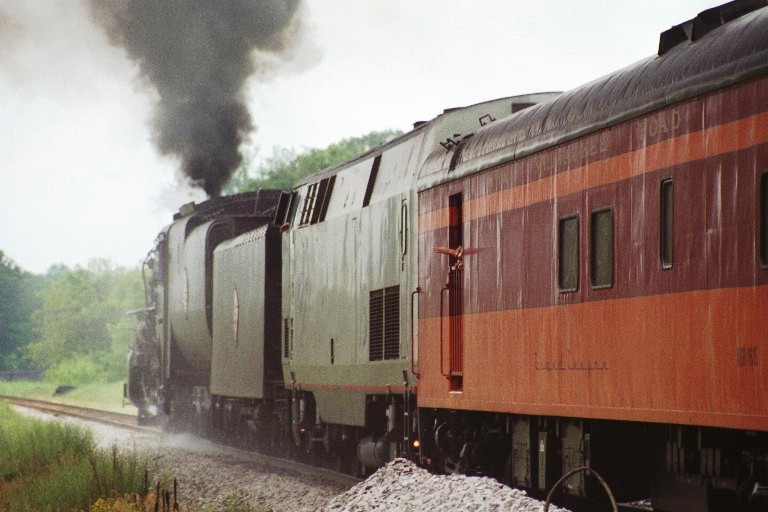 Milwaukee Road 261 at Wisconsin Dells, WI