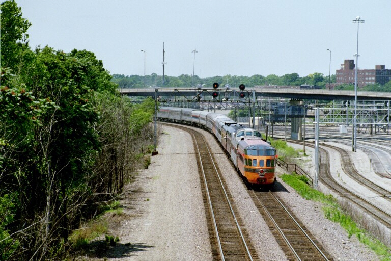 Milwaukee Road 261 at Aurora, IL