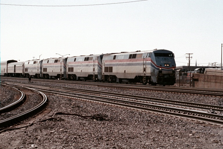 Amtrak at Cicero, IL