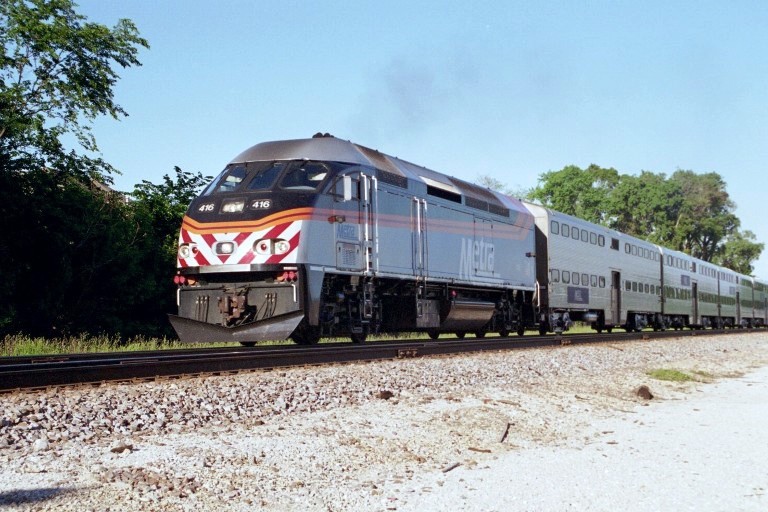 Metra 416 at Itasca, IL