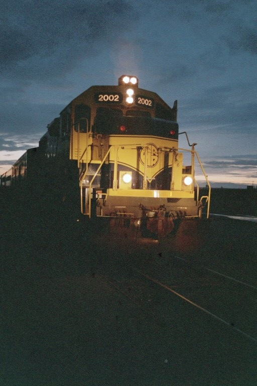 GP38-2 at Anchorage Station