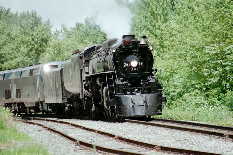 Milwaukee Road 261 at Clinton, Iowa