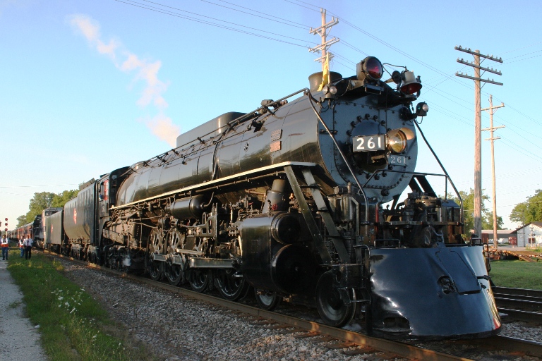 Milwaukee Road 261 at Sturtevant, WI