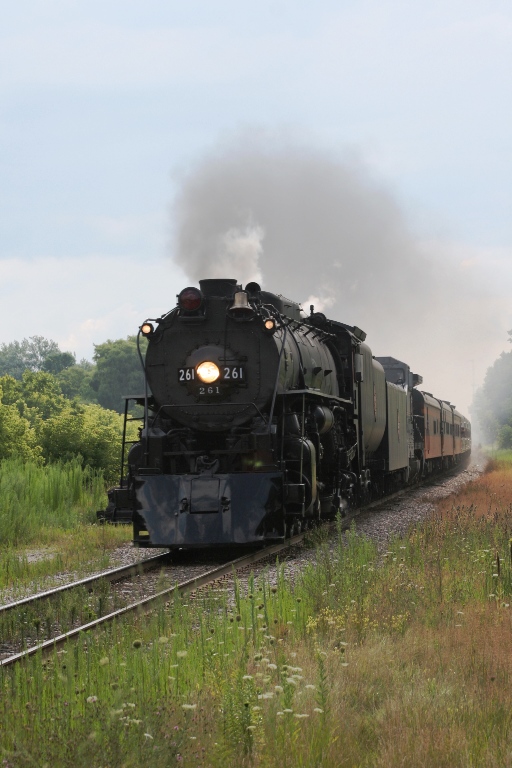 Milwaukee Road 261 at Brookfield, WI