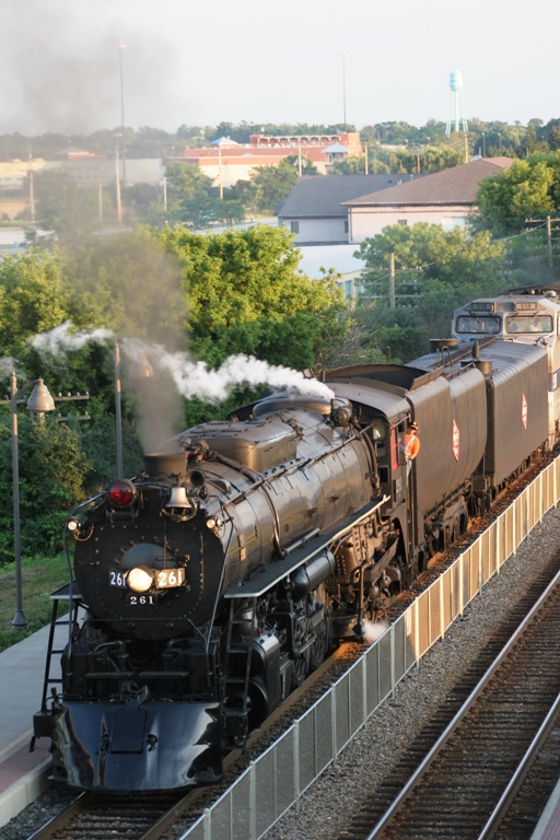 Milwaukee Road 261 at Sturtevant, WI