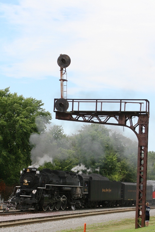 Nickel Plate Road 765 at Bureau Jct. IL