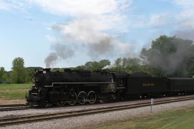Nickel Plate Road 765 at Bureau Jct. IL