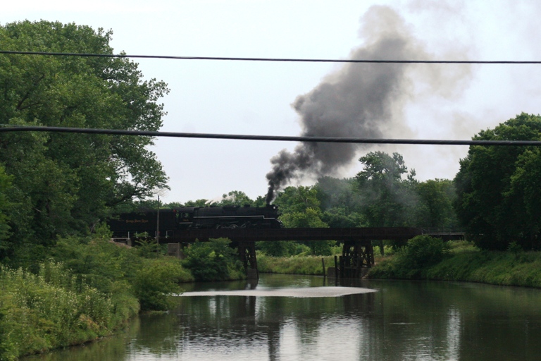 Nickel Plate Road 765 at Bureau Jct. IL