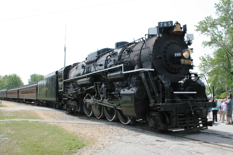 Nickel Plate Road 765 at La Crosse, IN