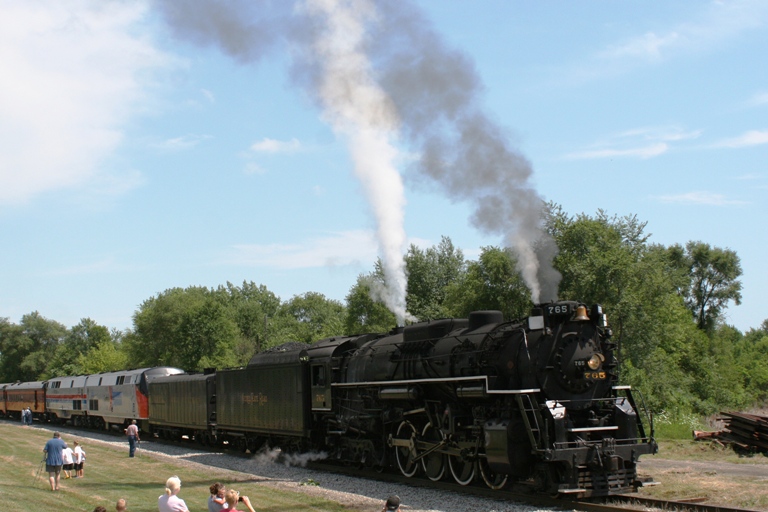 Nickel Plate Road 765 at Bureau Jct. IL