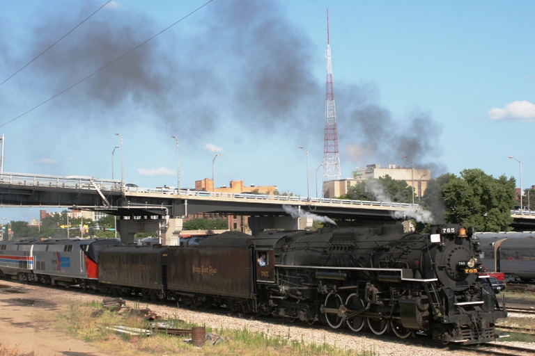 Nickel Plate Road 765 at Rock Island IL