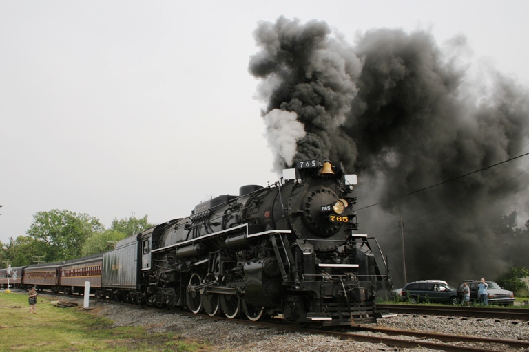 Nickel Plate Road 765 at North Judson, IN