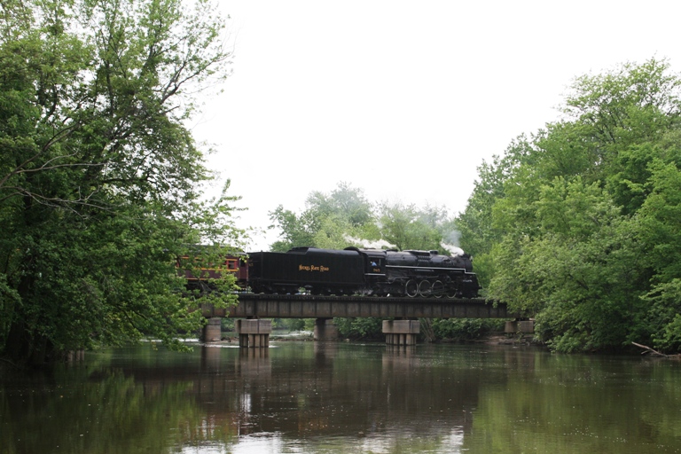 Nickel Plate Road 765 at English Lake, IN