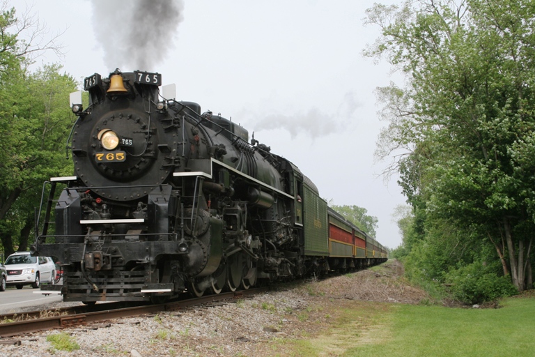 Nickel Plate Road 765 at La Crosse, IN