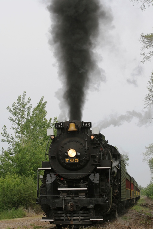 Nickel Plate Road 765 at La Crosse, IN