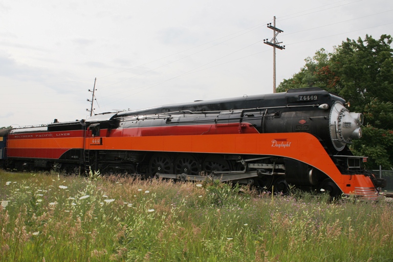 Southern Pacific 4449 at Owosso, MI