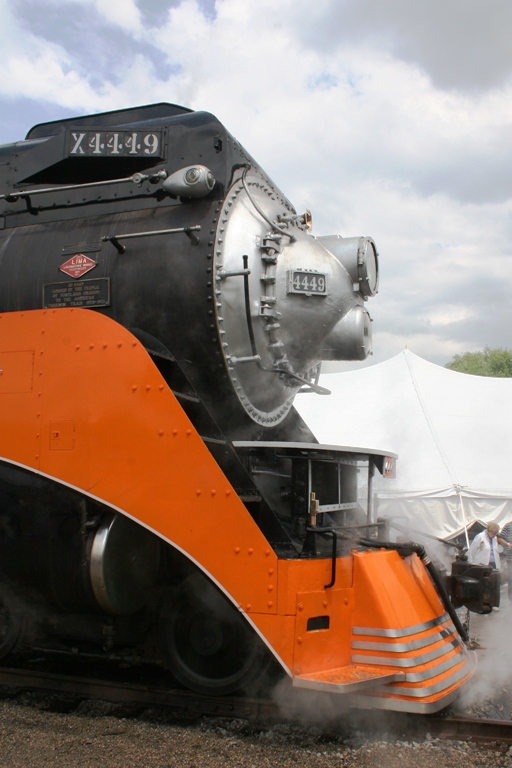 Southern Pacific 4449 at Owosso, MI