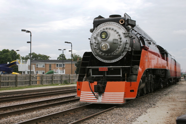 Southern Pacific 4449 at Franklin Park, IL