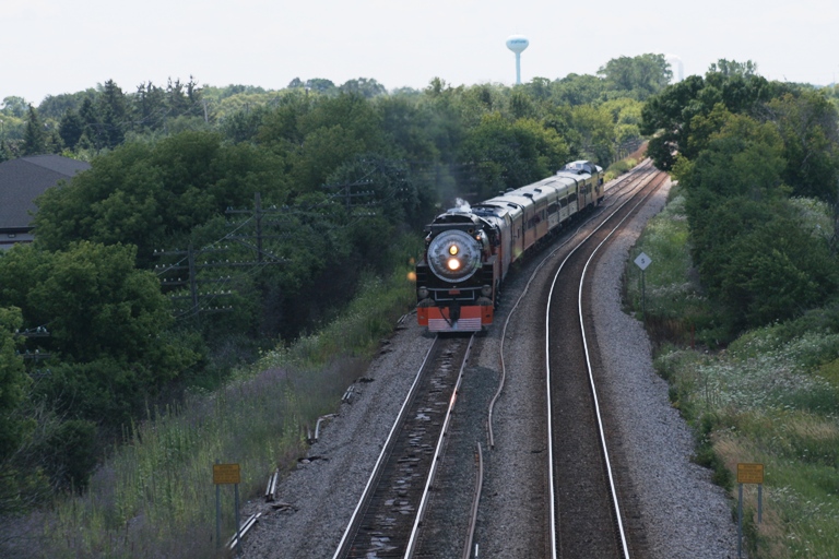 Southern Pacific 4449 at Sturtevant, WI