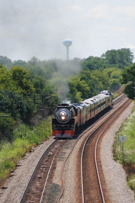 Southern Pacific 4449 at Sturtevant, WI