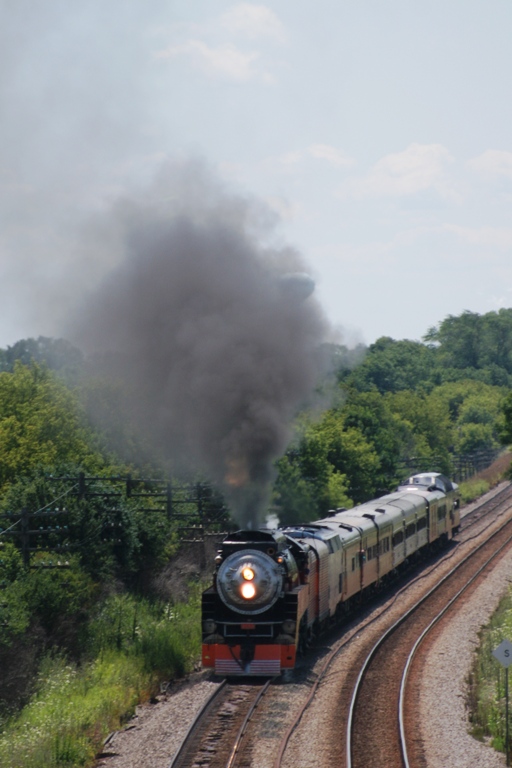Southern Pacific 4449 at Sturtevant, WI