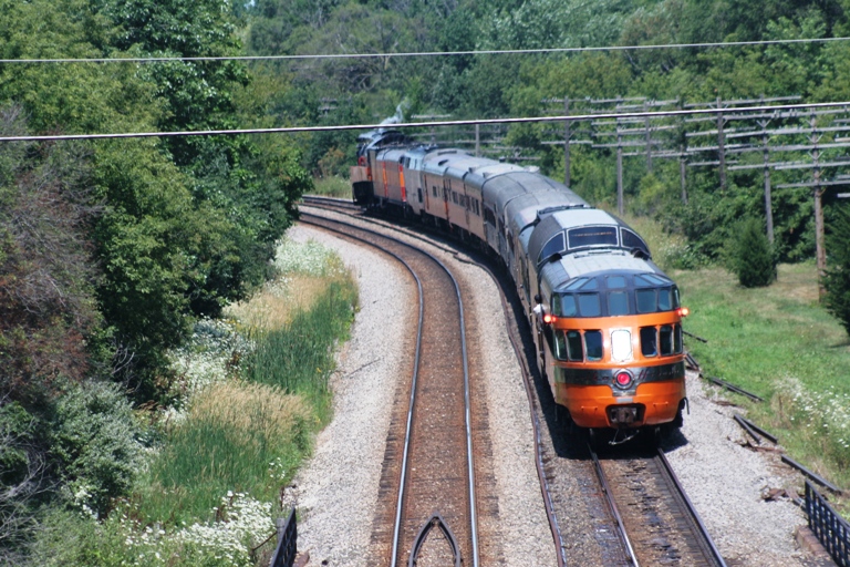 Southern Pacific 4449 at Sturtevant, WI