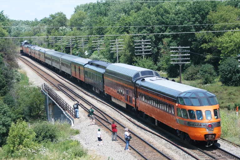 Southern Pacific 4449 at Sturtevant, WI