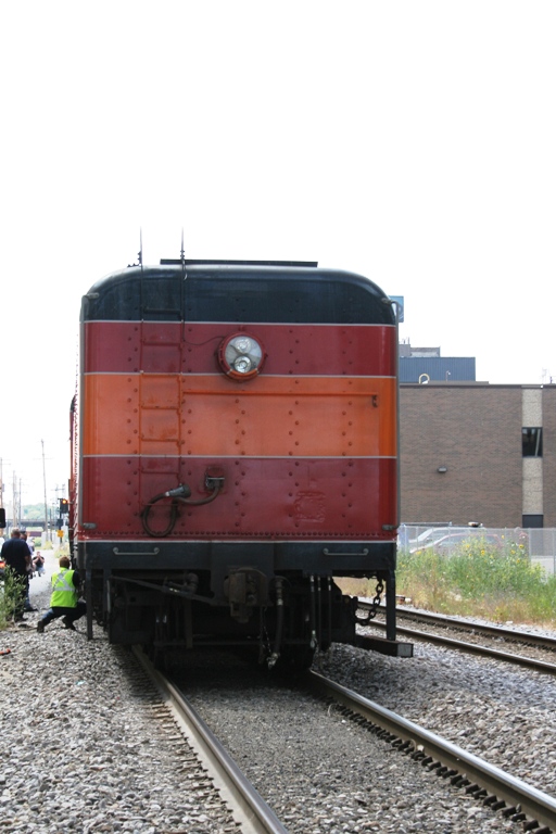 Southern Pacific 4449 end of the train