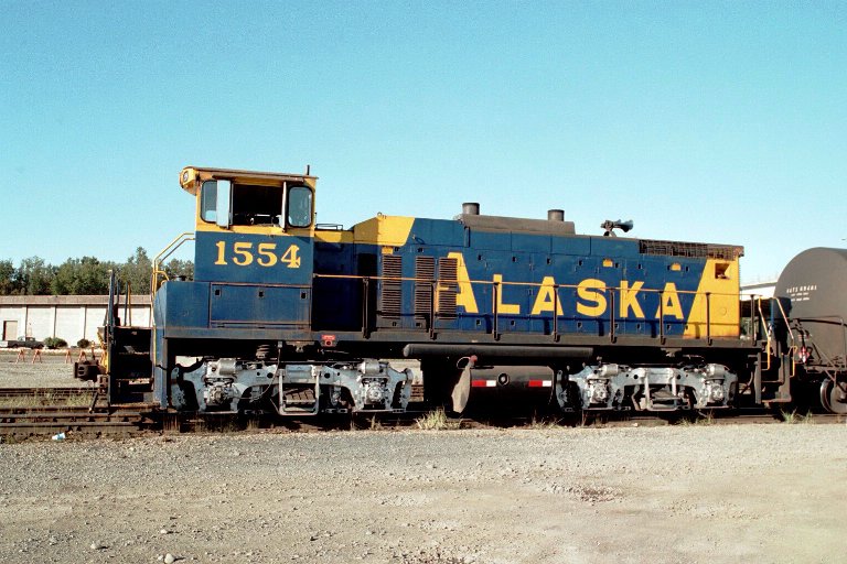 MP15 yard switcher in Anchorage