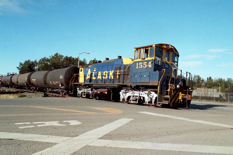 MP15 yard switcher in Anchorage